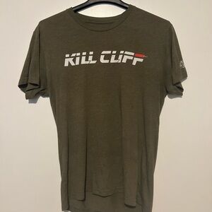 Kill Cliff Men's Olive Green T-Shirt